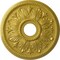 Ekena Millwork Edinburgh Ceiling Medallion (Fits Canopies up to 5 1/8"), 18 1/8"OD x 3 1/2"ID x 2 3/4"P, Rich Gold CM18ED1RGS - alternate 1
